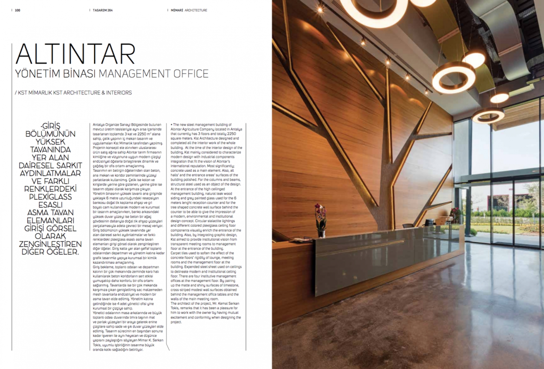 Tasarım Magazine 246 - Altıntar Management Office
