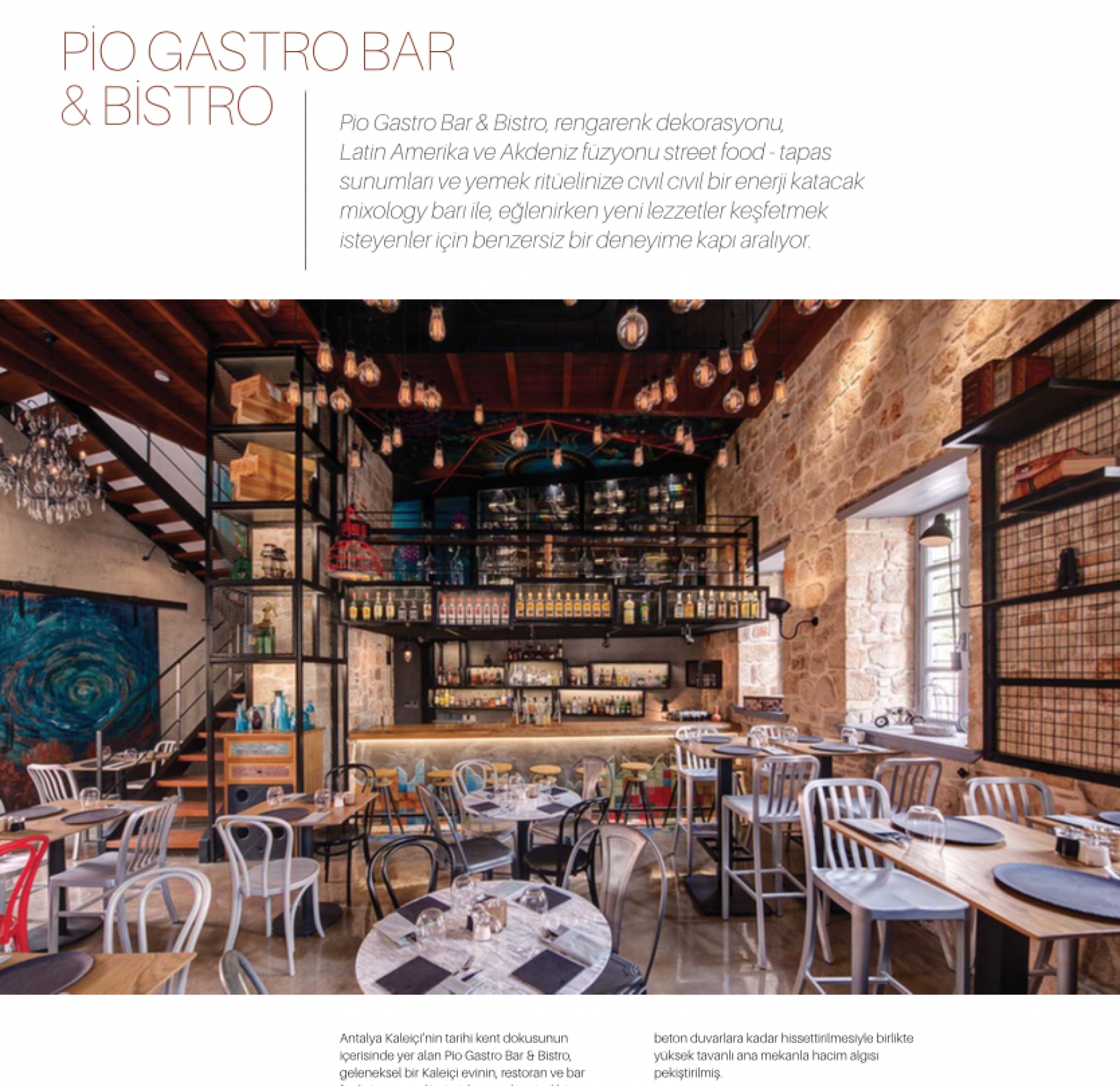 Projem Magazine 80 - Pio Gastro Bar & Bistro 